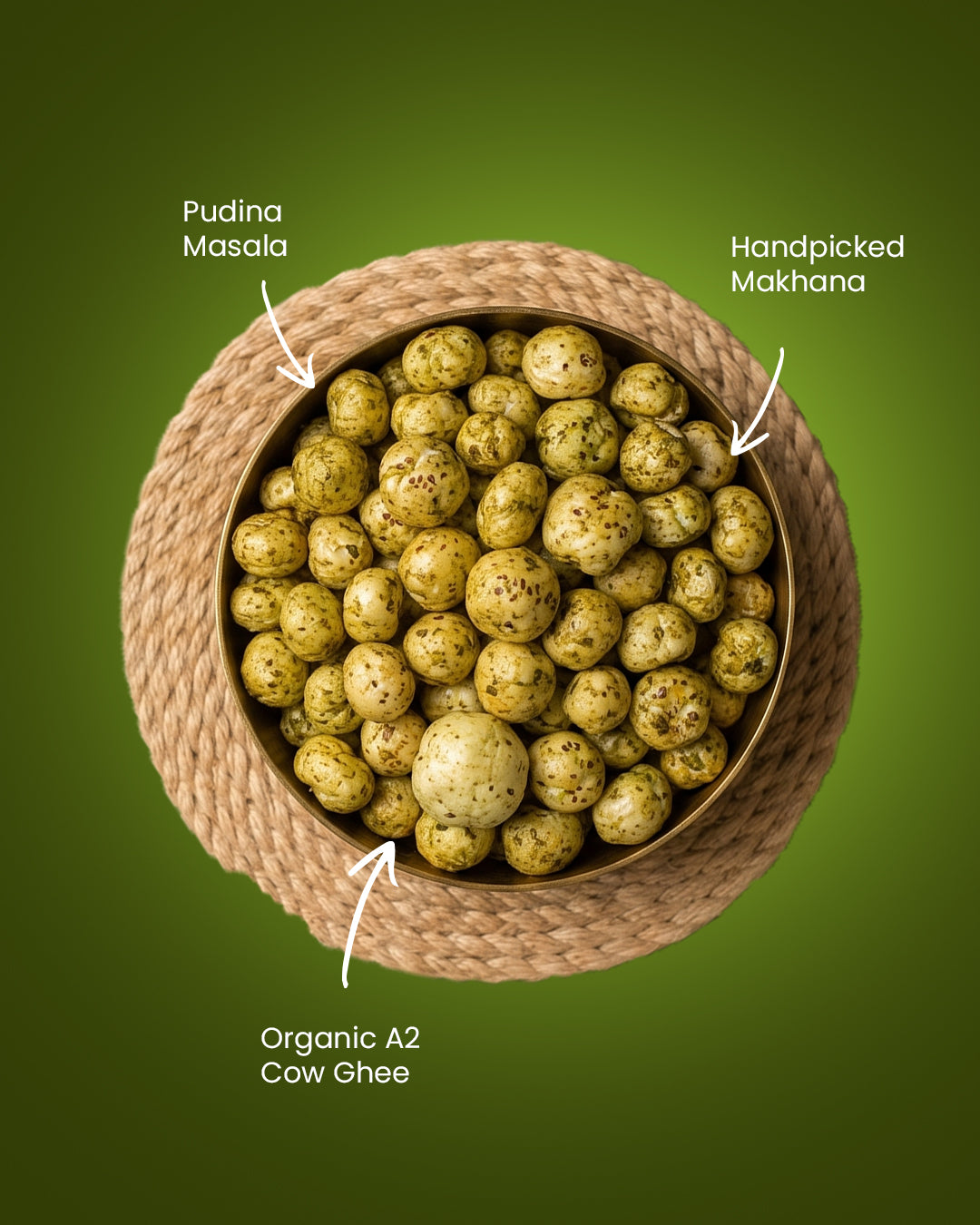 Pudina Foxpops – Roasted Makhana Snack